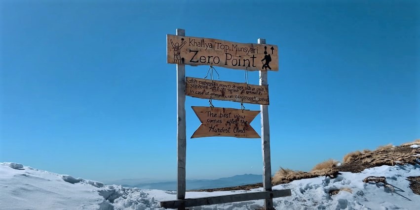 khaliya top trek Munsiyari